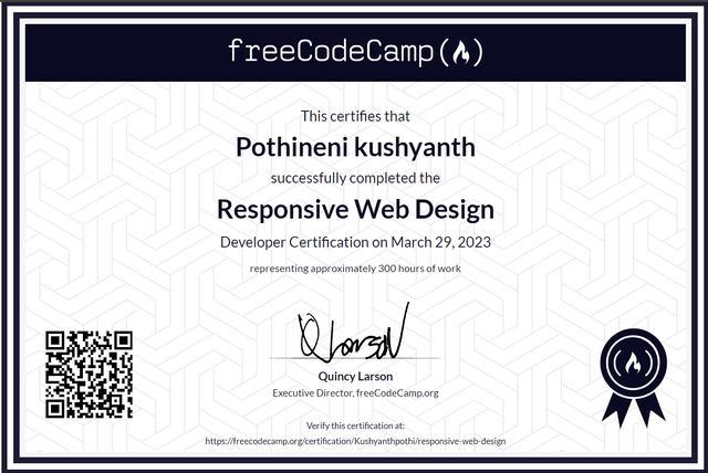 Responsive Web Designer Certification